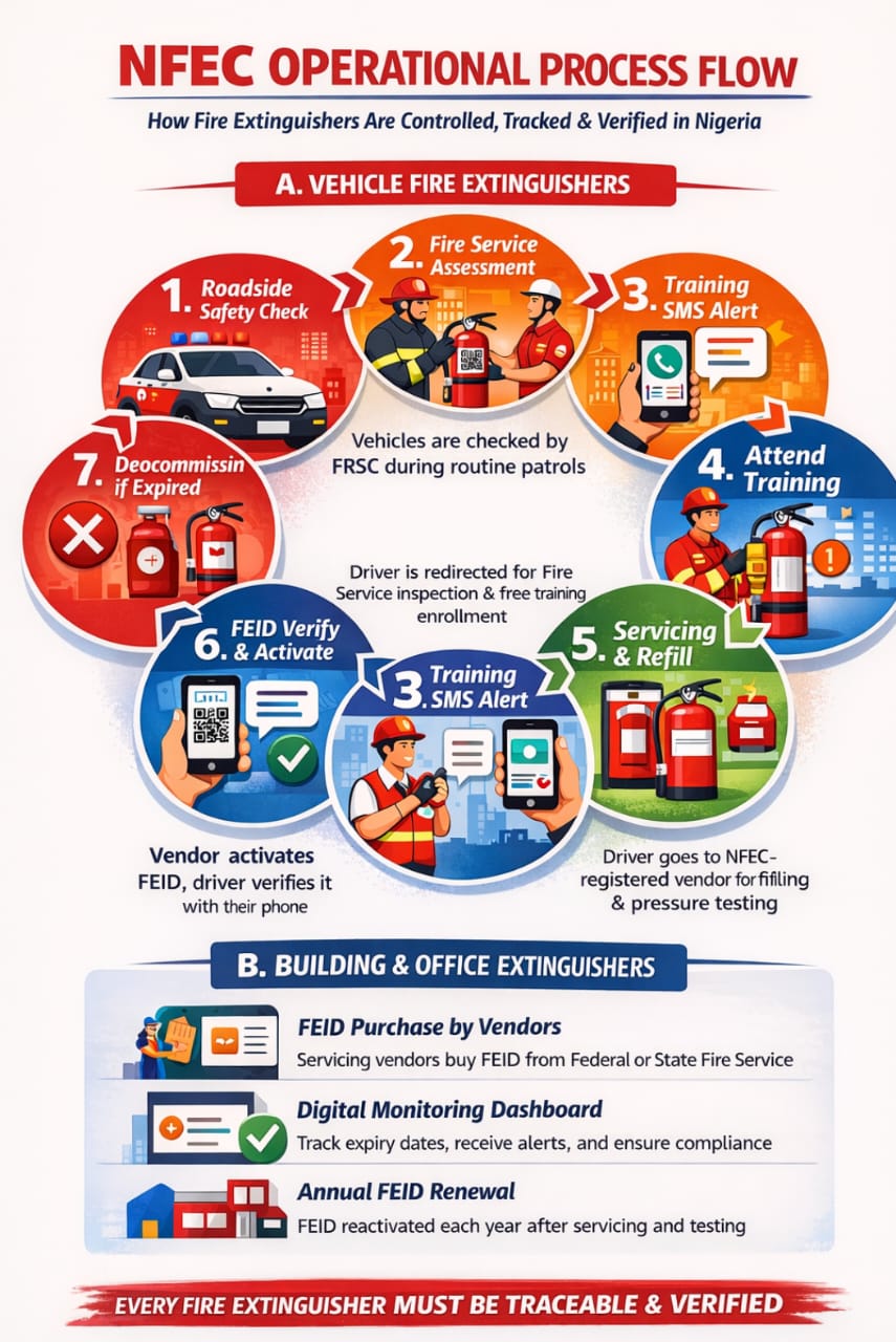 FEIMS process flow diagram